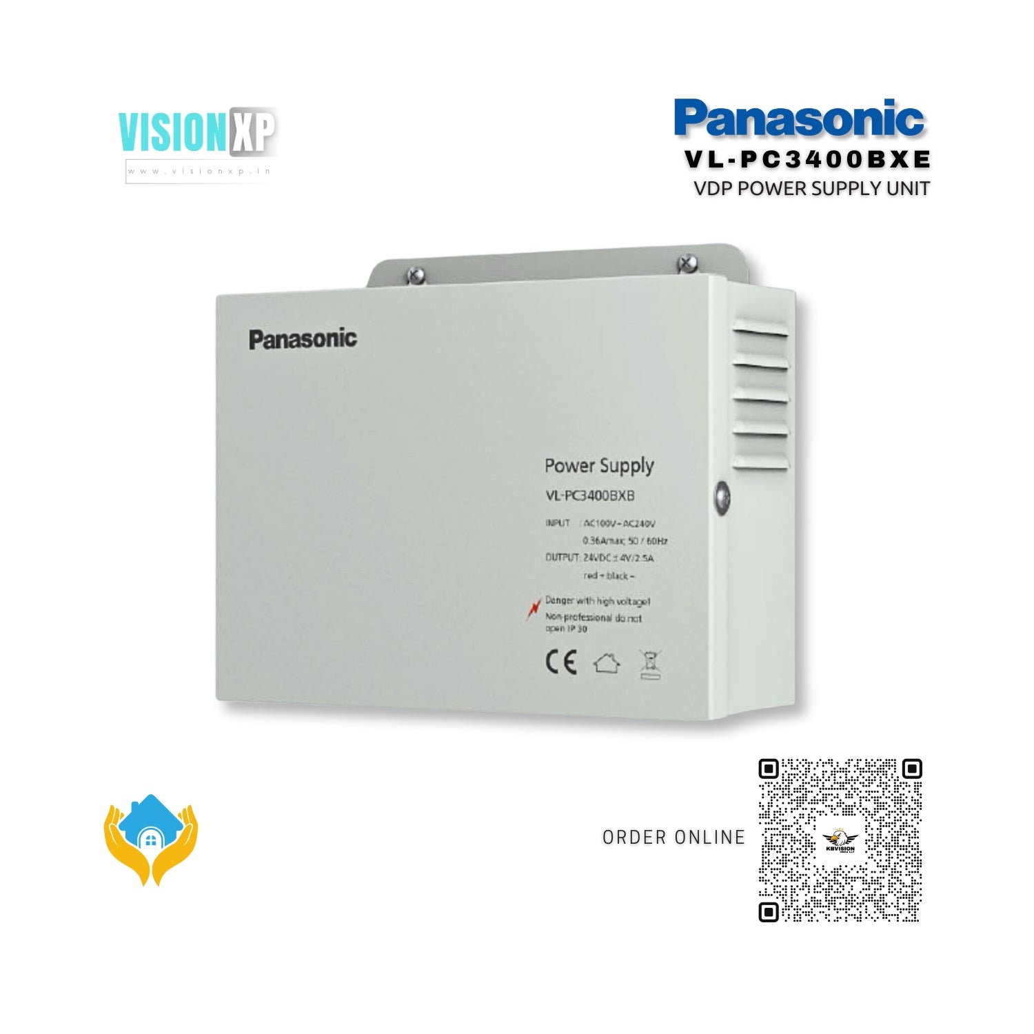 Panasonic VL-PC3400BXE IP Video Intercom Power Supply Panasonic VL-PC3400BXE IP Video Intercom Power Supply